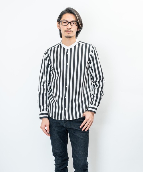 garsonwave（ギャルソンウェーブ） シャツ 日本製洗いざらしコットン