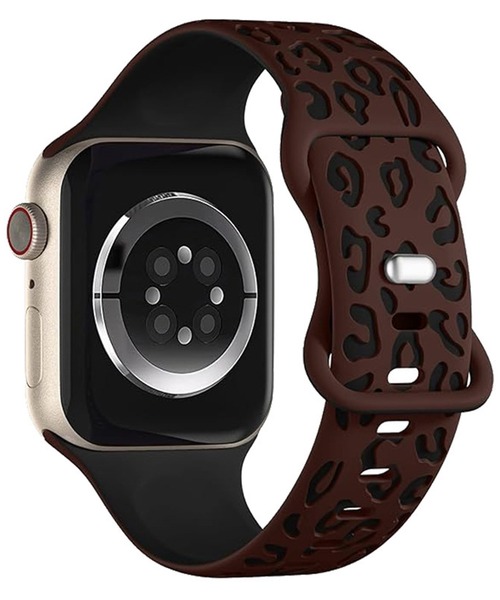 LUON 腕時計 / Apple Watch Band シリコン レオパード柄