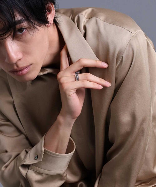 指輪 リング “HOWL”ロイヤルスライドリング/シルバー925「LION HEART / ライオンハート」 メンズ レディースの画像