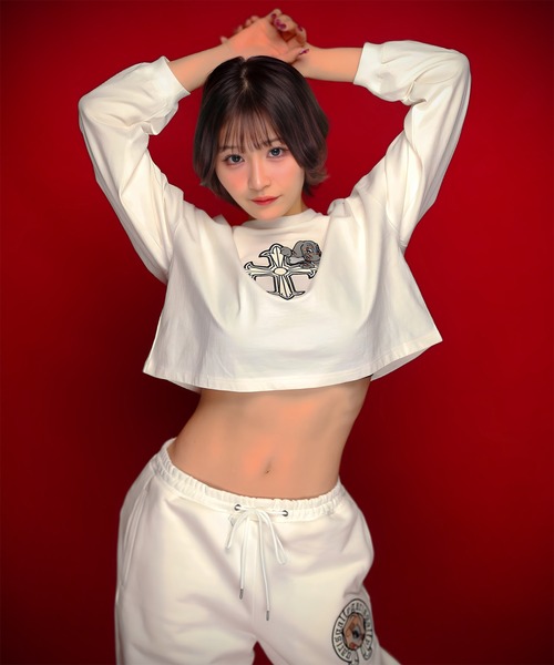 GALFY tシャツ GA×GALFY-ガリノハーツロンTee メンズ レディース