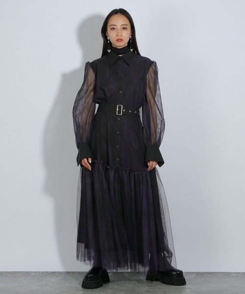 HARE｜チュールティアードワンピース | Rakuten Fashion(楽天