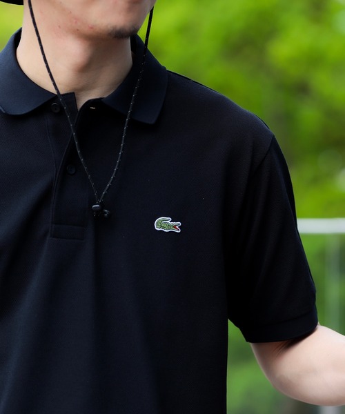 LACOSTE ポロシャツ 「MEN」「別注」LACOSTE / 鹿の子 ソリッド