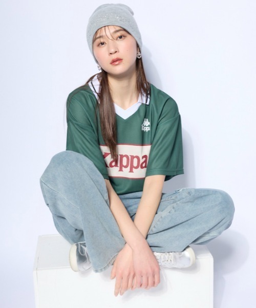 【WT】Kappa/(U)ゲームシャツ Kappa（カッパ） tシャツ 「水陸両用」カジュアルゲームシャツ (ユニ
