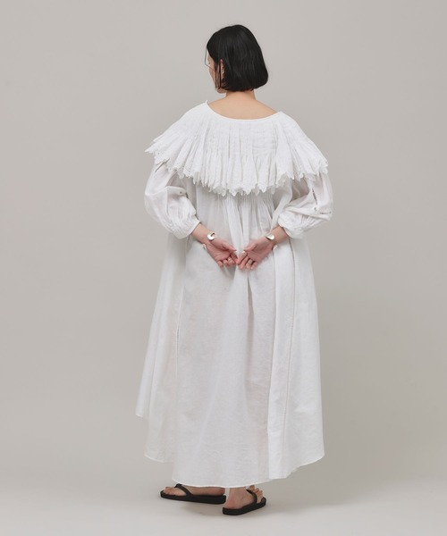 最終値下げ　今季完売　25SS カレンソロジー　ハンドスモッキングワンピース m1_lm_434090.jpg?$500$