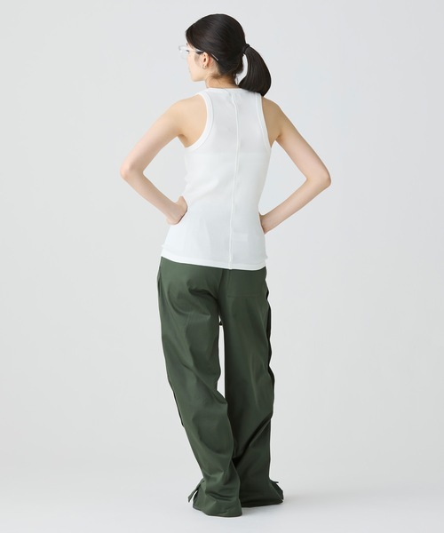 LACOSTE タンクトップ ノースリーブ ワンポイントロゴ