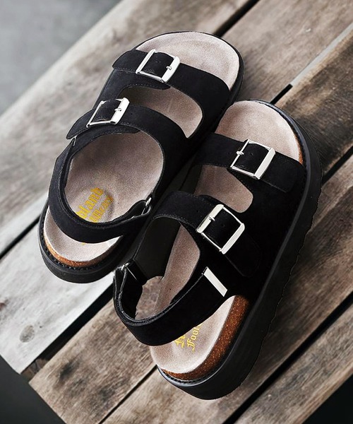 Midland FootWears サンダル WEB限定 ＋5cm ハイソール ダブル