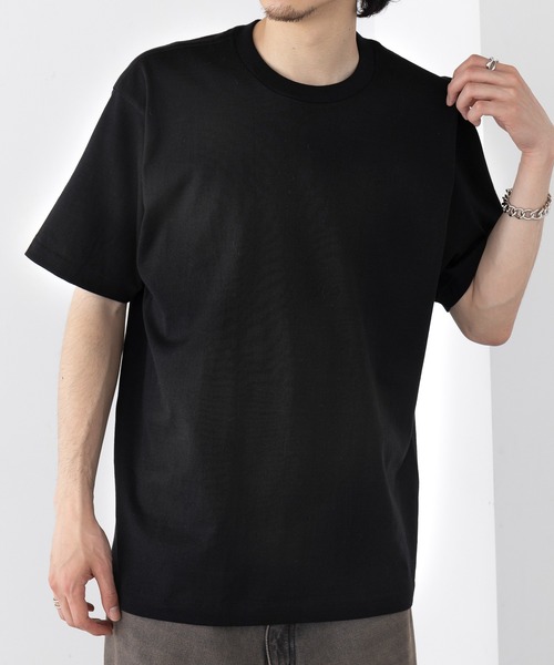 Hanes（ヘインズ） tシャツ 「Hanes」KURO クルーネックTシャツ HM1