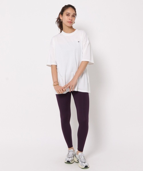 tシャツ 「HEREIAM」速乾/ミラーロゴハーフスリーブTEE レディース メンズ HEREIAM tシャツ 「HEREIAM」速乾/ミラーロゴハーフスリーブTEE