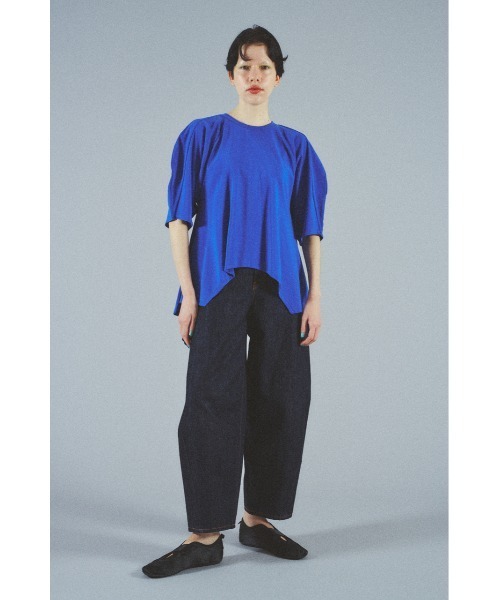 HeRIN.CYE tシャツ Flare hem cut tops フレアヘムカット