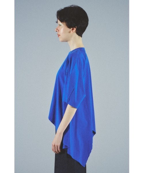 herin.cye カラーブロックフレアトップス HeRIN.CYE tシャツ Flare hem cut tops フレアヘムカット