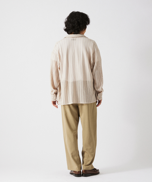 JOURNAL STANDARD relume シャツ ストライプ レースシャツ