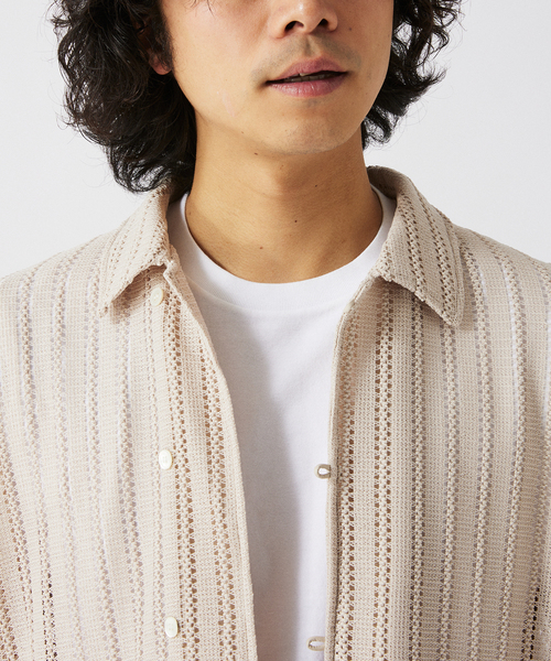 【JOURNAL STANDARD】ジャーナルスタンダード レースシャツ □【TOLIGHT×JOURNALSTANDARD】レースシャツ | ジャーナル