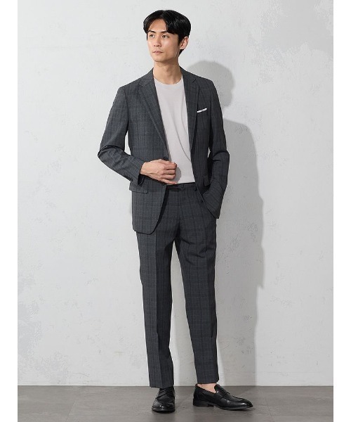 【極美品】Perfect Suit FActory パンツセットアップスーツ Perfect Suit FActory セットアップ WEB限定 清涼セットアップ