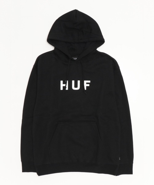 2HE1 公式グッズ　プルオーバーブラック　Lサイズ HUF 「HUF」 プルオーバーパーカー LARGE ブラック系その他