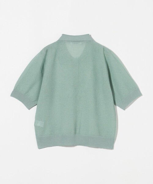 本日価格です　beauty&youth united arrows ポロニット BEAUTY＆YOUTH UNITED ARROWS セーター ニット ナッピング ポロ