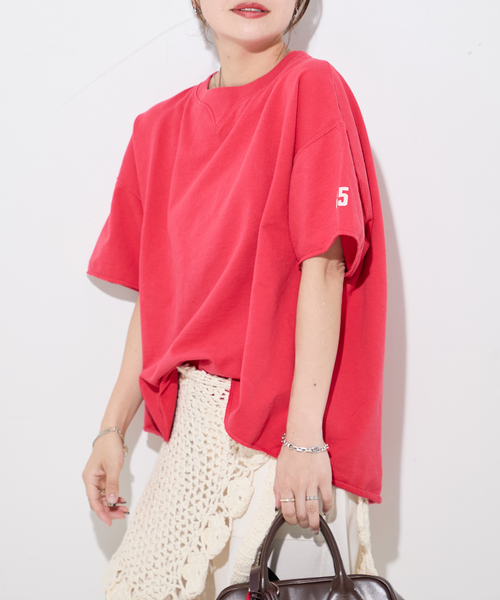 tシャツ 「RIDING HIGH/ライディングハイ」7.5oz インレーs/s TEE：Tシャツ レディース