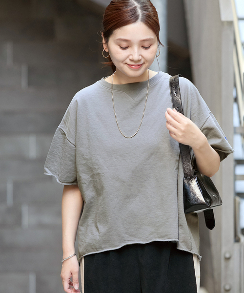 tシャツ 「RIDING HIGH/ライディングハイ」7.5oz インレーs/s TEE：Tシャツ レディース