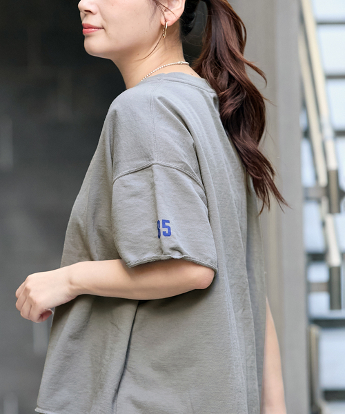 tシャツ 「RIDING HIGH/ライディングハイ」7.5oz インレーs/s TEE：Tシャツ レディース
