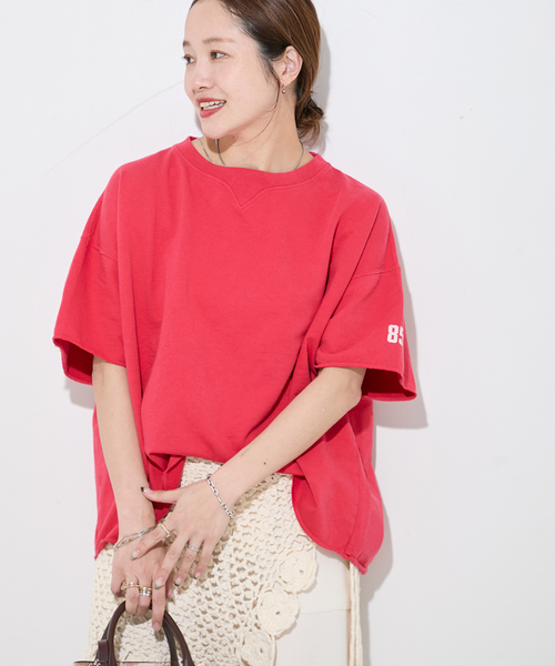 tシャツ 「RIDING HIGH/ライディングハイ」7.5oz インレーs/s TEE：Tシャツ レディース