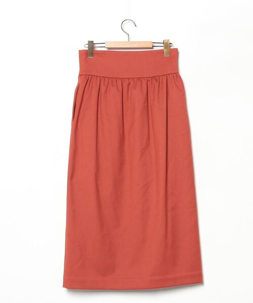 【orangetea】IENA LA BOUCLE ロングスカート 38 IENA LA BOUCLE 「IENA BOUCLE」 ロングスカート 38 オレンジ