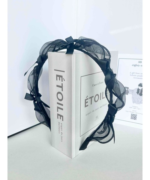 TONE（トネ） カチューシャ 「88eighty-eight」レースリボンプリンセス