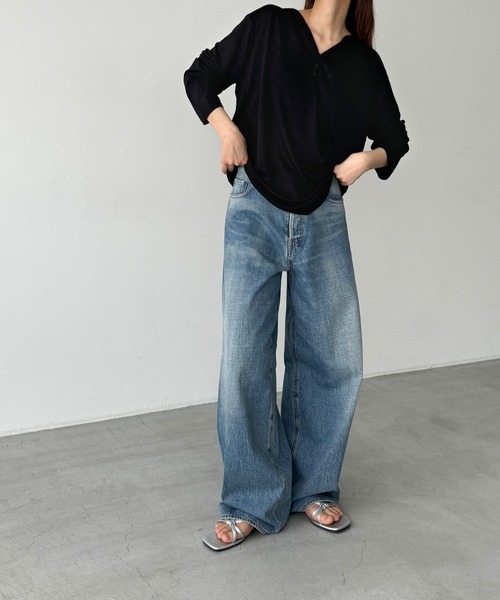 CANAL JEAN 新品 リブニットパーカー ニット | CANAL JEAN（キャナルジーン）公式オンラインショップ