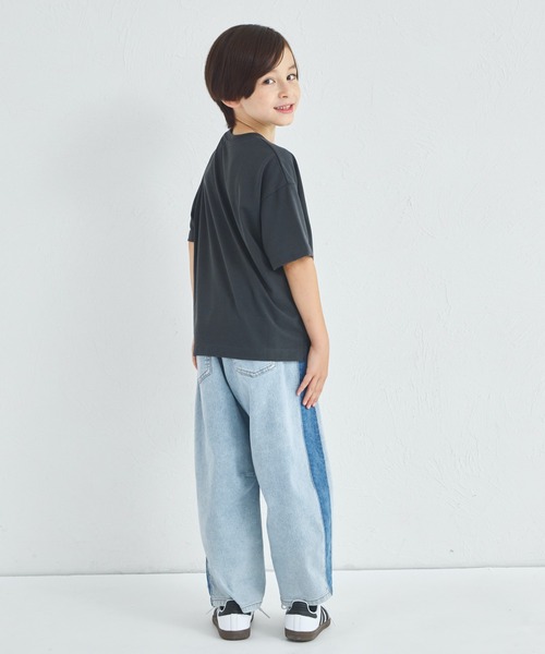 pairmanon（ペアマノン） tシャツ カラフル BIG ロゴTシャツ キッズ