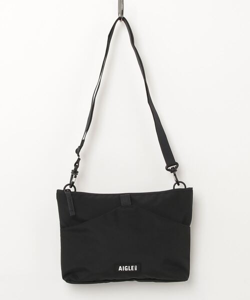 AIGLE ブラック ショルダーバッグ AIGLE 「AIGLE」 ショルダーバッグ FREE ブラック レディース