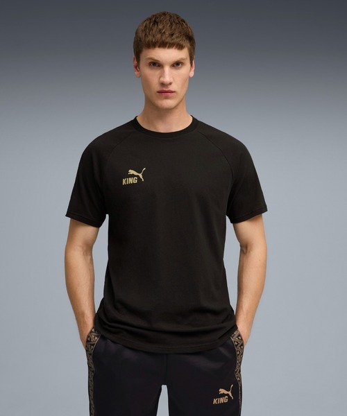 PUMA（プーマ） tシャツ メンズ サッカー キング 半袖 Tシャツ メンズ 