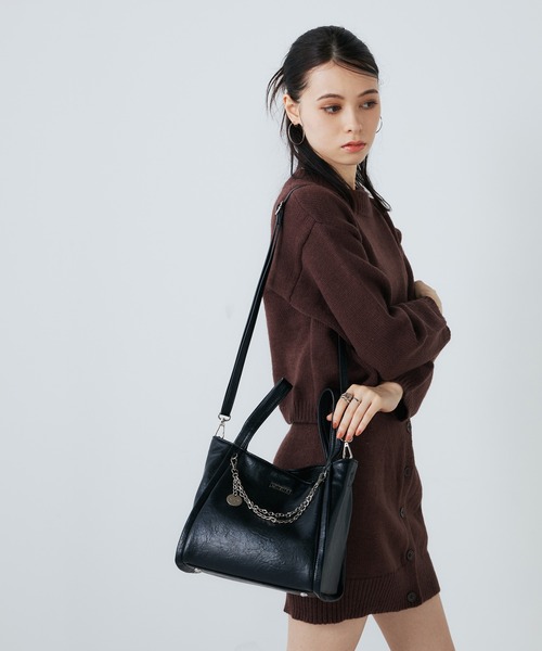 MURUA（ムルーア） ハンドバッグ 2WAYハンドバッグ MR-B1365 フレーム