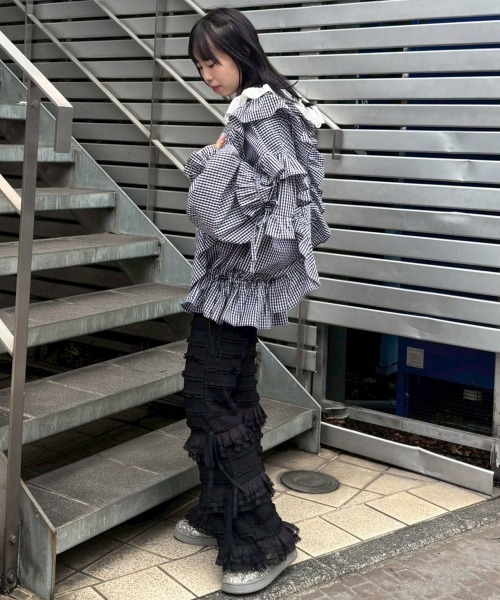 Candy Stripper（キャンディーストリッパー） パンツ FRILL LACE FLARE