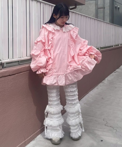 Candy Stripper（キャンディーストリッパー） パンツ FRILL LACE FLARE