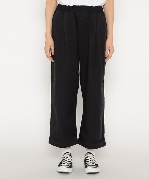 Danton 「DANTON」 クロップドパンツ 38 チャコール レディース