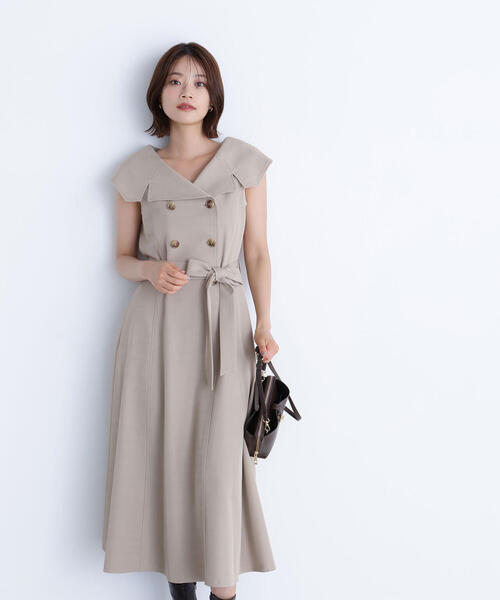 【完売品】NATURAL BEAUTY BASIC ベルテッドトレンチワンピース 楽天市場】ベルテッドトレンチワンピース NATURAL BEAUTY BASIC
