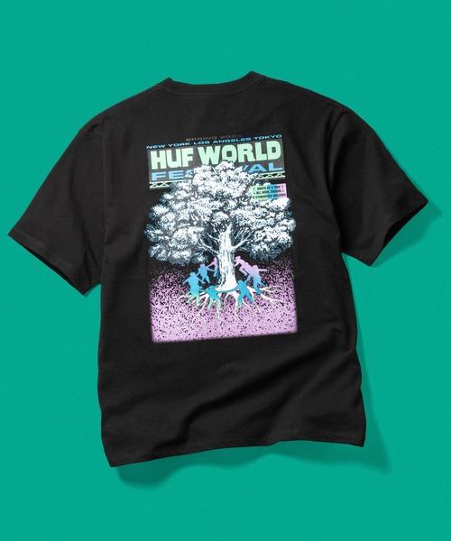 ロサンゼルス発★HUF★ ワールドフェスティバルTシャツ World Festival T-Shirt – HUF Worldwide