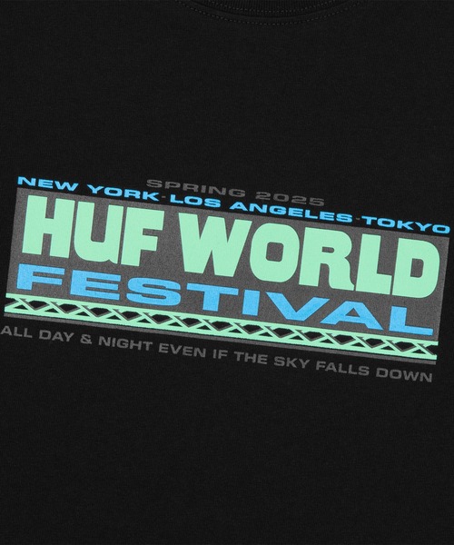 ロサンゼルス発★HUF★ ワールドフェスティバルTシャツ World Festival T-Shirt – HUF Worldwide