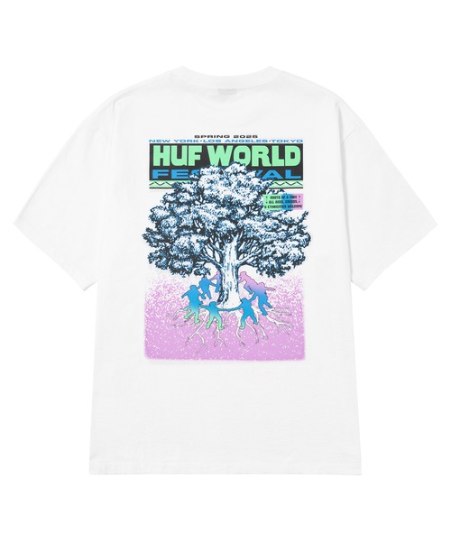 ロサンゼルス発★HUF★ ワールドフェスティバルTシャツ World Festival T-Shirt – HUF Worldwide