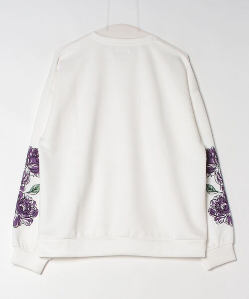 「ATELANE」 長袖Tシャツ L ブラウン メンズ