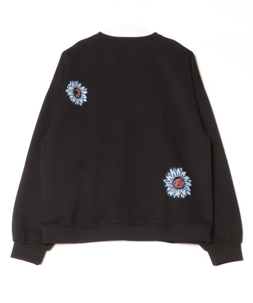 「ATELANE」 長袖Tシャツ L ブラウン メンズ