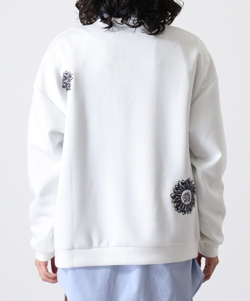「ATELANE」 長袖Tシャツ L ブラウン メンズ