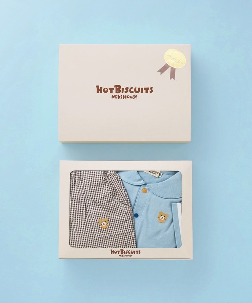 HOT BISCUITS tシャツ セーラーカラー半袖Tシャツ＆ハーフパンツセット