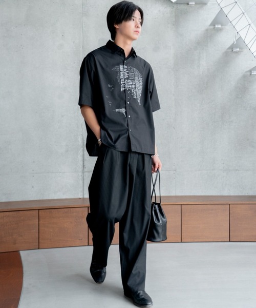 SINSS スラックス Gurkha stripe slacks / グルカストライプ