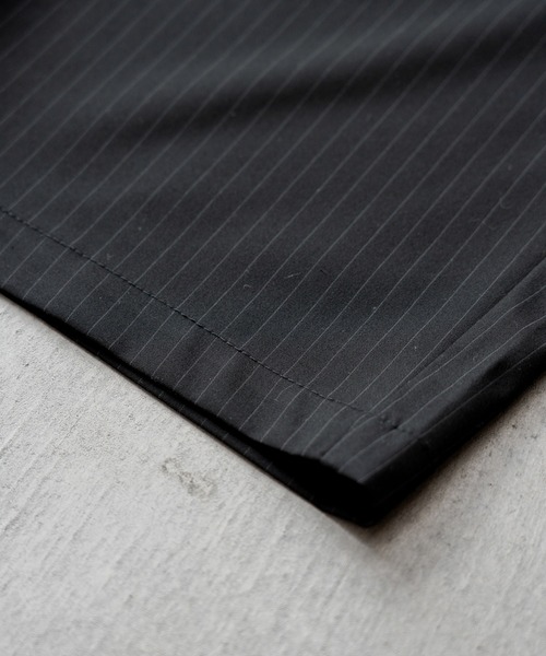 SINSS ブラック ストライプ スラックス S SINSS スラックス Gurkha stripe slacks / グルカストライプ