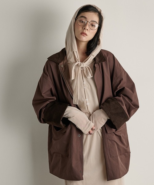 poyon2628出品になります。 THE Yon tシャツ ベロアフーディーカーディガン レディース : ZOZOTOWN