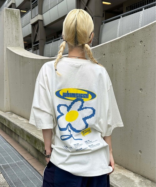 「sedacle」 半袖Tシャツ MEDIUM アイボリー メンズ