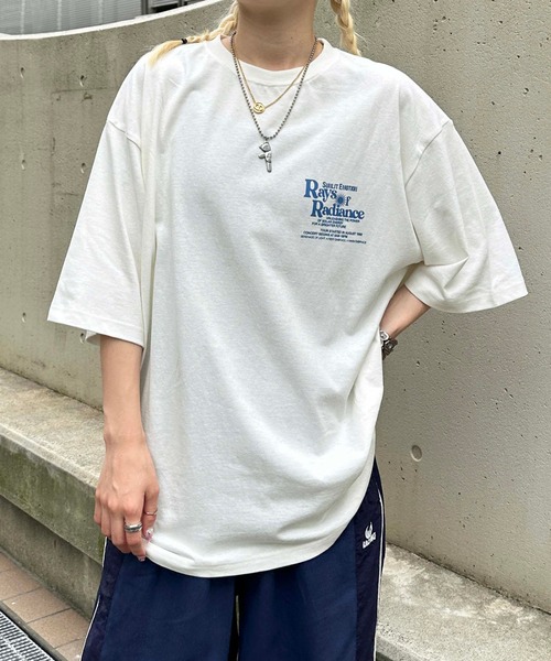 「sedacle」 半袖Tシャツ MEDIUM アイボリー メンズ