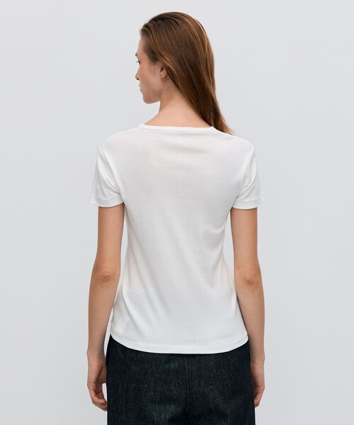 bacca シャツ BACCA tシャツ シーアイランドコットン ベーシックハーフ