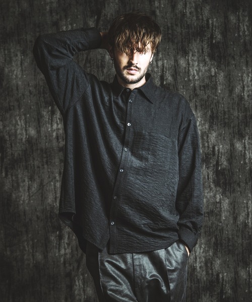 NO ID.（ノーアイディー） シャツ 「NO ID.」Matte Skin Smooth Over