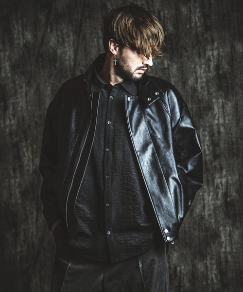 NO ID.（ノーアイディー） シャツ 「NO ID.」Matte Skin Smooth Over