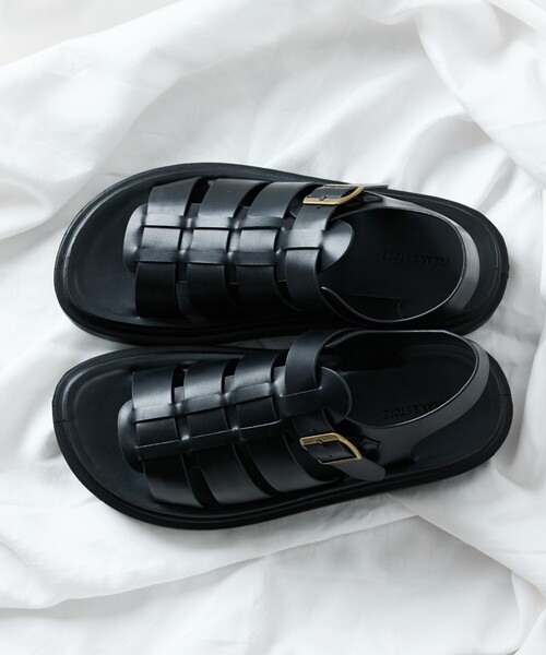 「FREAK'S STORE」 サンダル 23cm ブラック メンズ_画像7